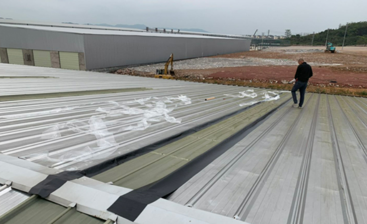 谢家集厂房屋面防水维修案例